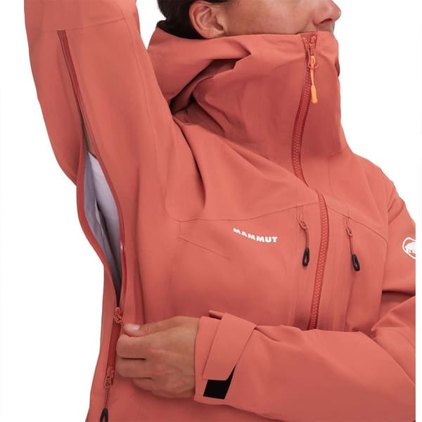 Mammut Taiss Hs Jacka Orange S Kvinna