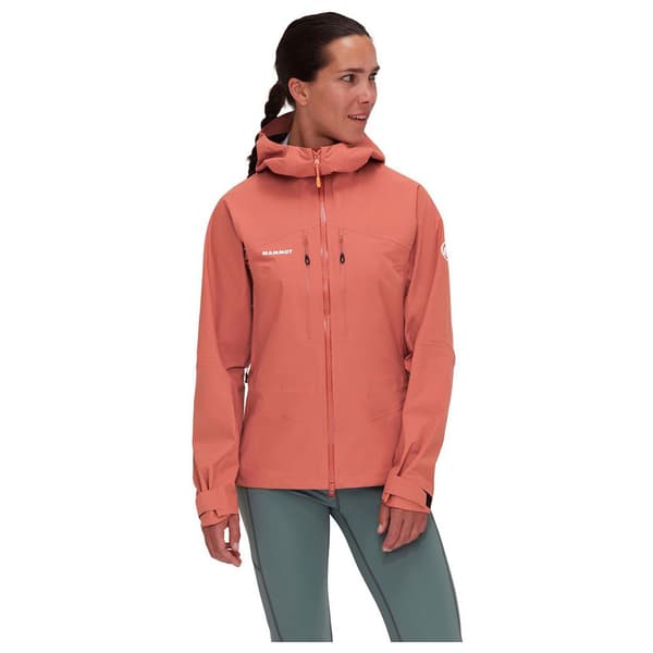 Mammut Taiss Hs Jacka Orange S Kvinna