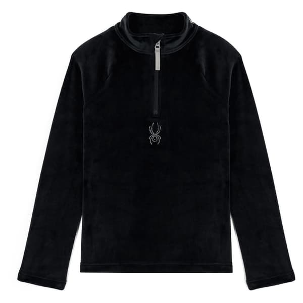 Spyder Shimmer Bug Fleece Med Halv Dragkedja Svart XL