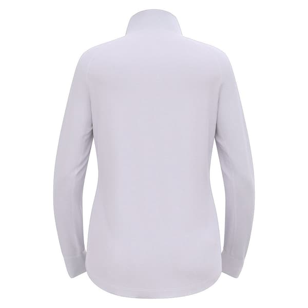 Odlo Berra Fleece Med Halv Dragkedja Vit L Kvinna