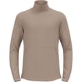 Miniatyrbillede 1 af 2: Odlo Essential 365 High Pile Fleecejakke Med Halv Lynlås Beige M Mand