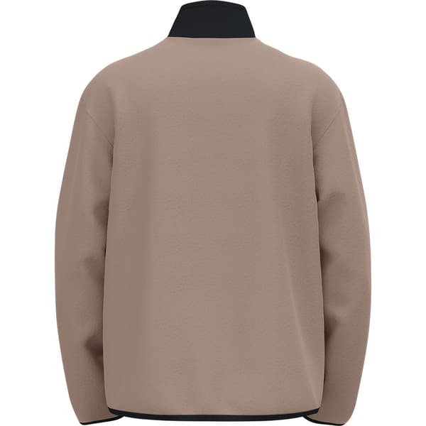 Odlo Essential High Pile Fleece Med Halv Dragkedja Beige,Svart XS Kvinna