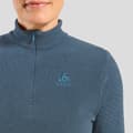 Miniatyrbillede 3 af 3: Odlo Roy Ml Fleece Blå XS Kvinde