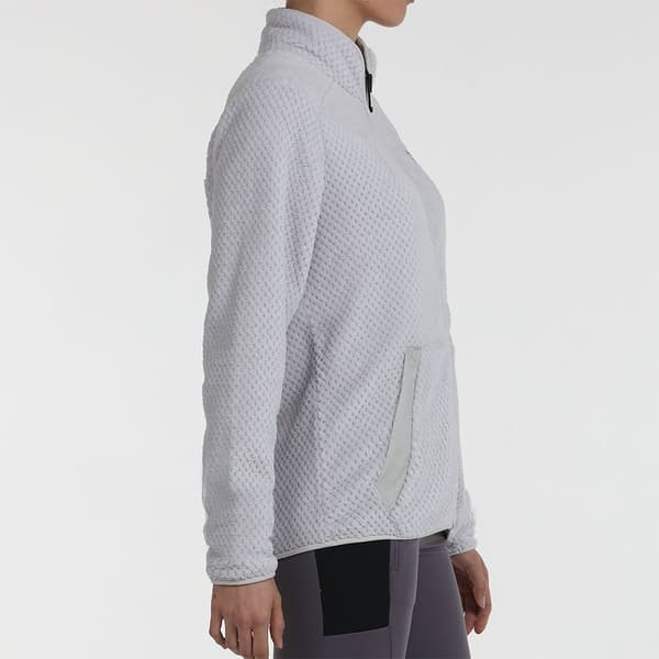 +8000 Davia Vetoketjullinen Fleecetakki Harmaa XL Nainen