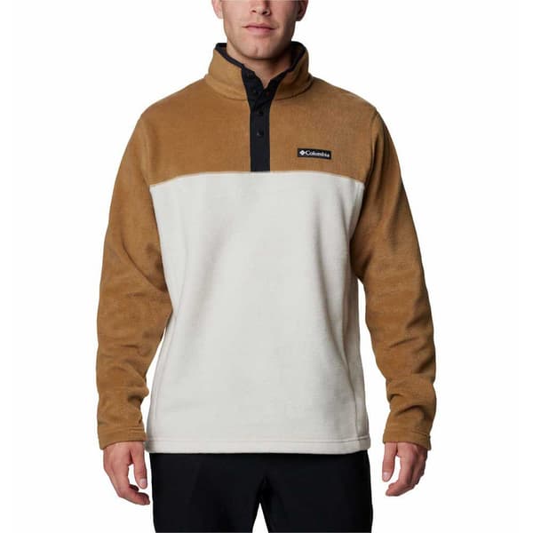 Columbia Steens Mountain™ Snap Ii Fleecejakke Med Halv Lynlås Beige,Brun 2XL Mand