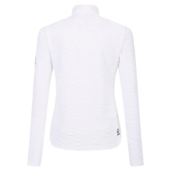 Dare2b Glamorize Ii Fleece Med Halv Dragkedja Vit 14 Kvinna