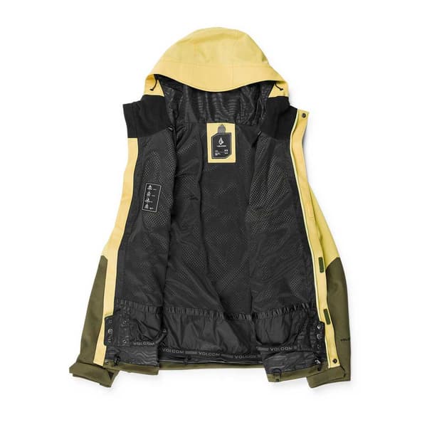 Volcom Brighton Jacka Gul 2XL Man