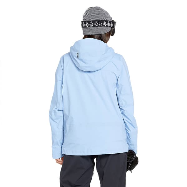 Volcom Vs 3l Stretch Gore Jacka Blå L Kvinna