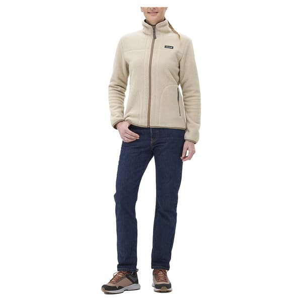 Lafuma Maury Sherpa Fleecejacka Med Dragkedja Beige L Kvinna