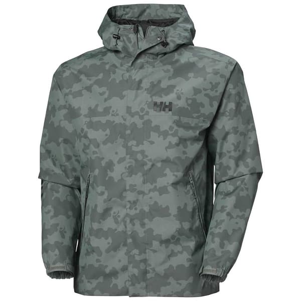 Helly Hansen Ervik Jakke Grøn,Grå 2XL Mand