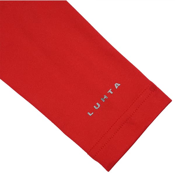 Luhta Hailuoto Fleece Med Halv Dragkedja Röd XS Kvinna