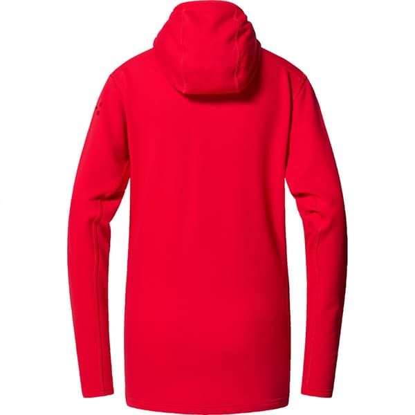 Haglofs Rosson Mid Fleecejacka Med Dragkedja Röd XS Kvinna