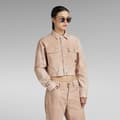 Miniatyrbillede 2 af 2: G-star Boxy Explorer Denimjakke Beige XL Kvinde