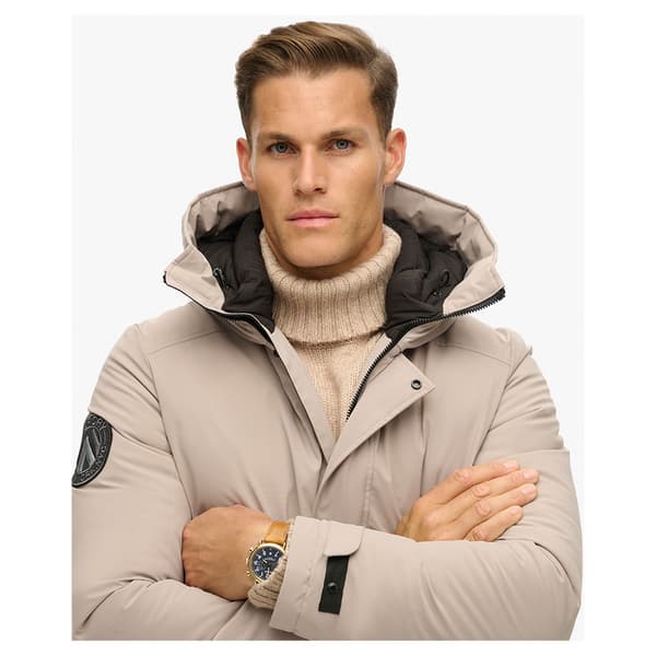 Superdry City Padded Bomberjacka Beige XL Man