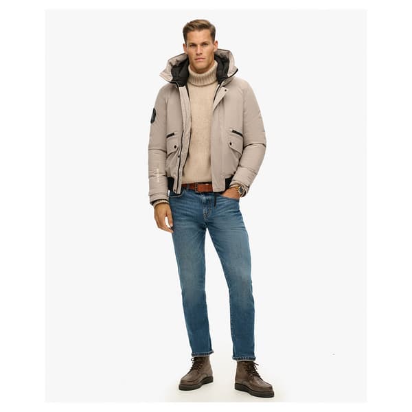 Superdry City Padded Bomberjacka Beige XL Man