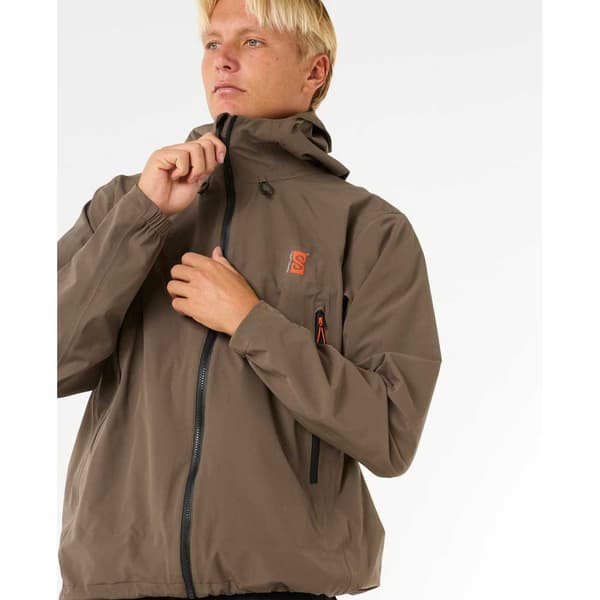 Rip Curl Anti Series Search Spray Jacka Brun M Man