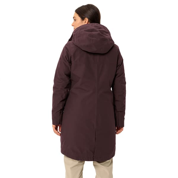 Vaude Annecy 3in1 Iii Avtagbar Jacka Brun 36 Kvinna