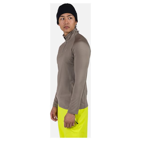 Rossignol Classique Fleece Med Halv Dragkedja Grå XL Man