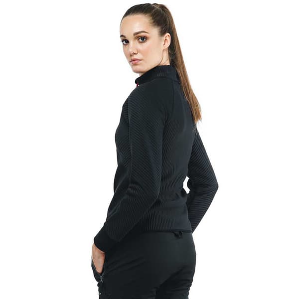 Dainese Snow Hp Vetoketjullinen Fleecetakki Musta M Nainen