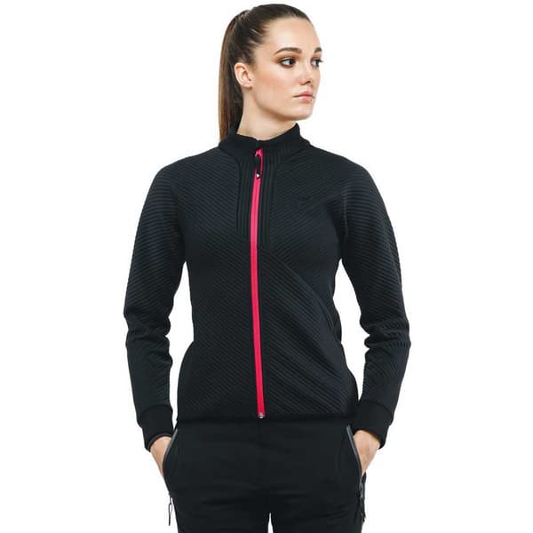 Dainese Snow Hp Vetoketjullinen Fleecetakki Musta M Nainen