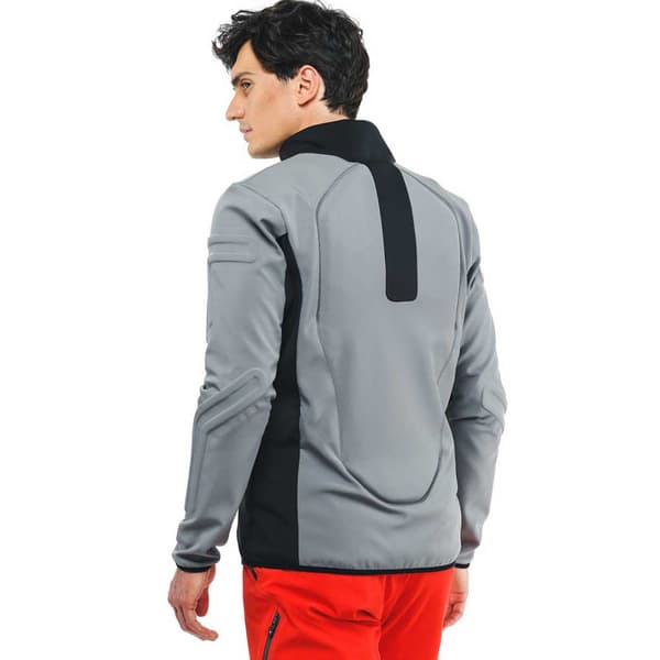 Dainese Snow Hp Core S+ Fleecejacka Med Dragkedja Grå XS Man