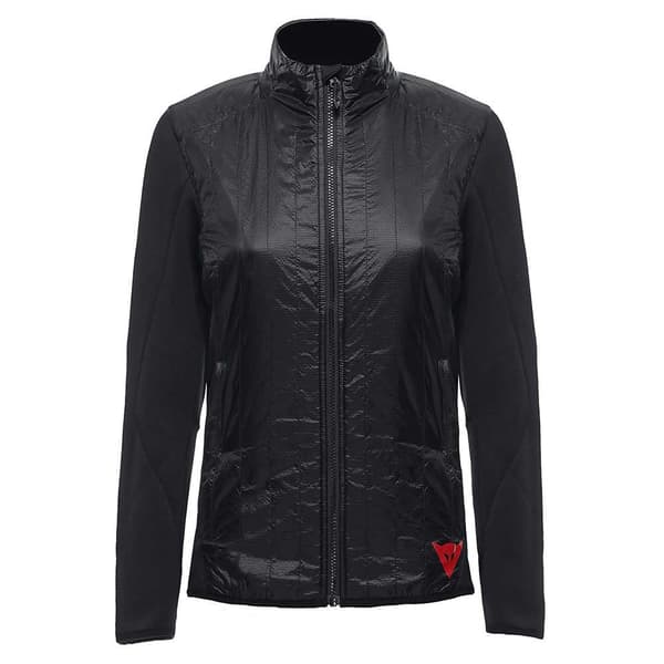 Dainese Snow W001 Hybrid Mid Fleecejakke Med Fuld Lynlås Sort L Kvinde