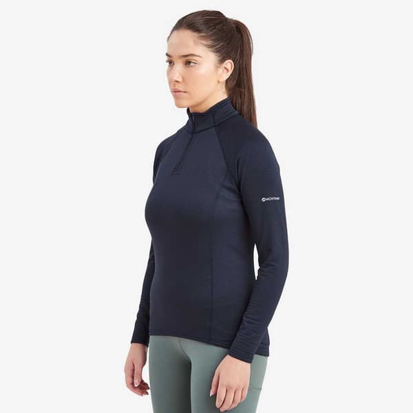 Montane Protium Lite Fleece Blå L Kvinna