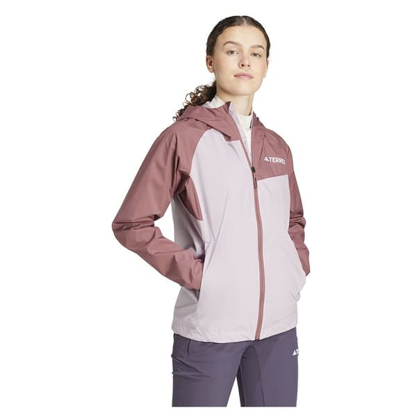 Adidas Terrex Multi 2l Rain.rdy Jacka Rosa XS Kvinna