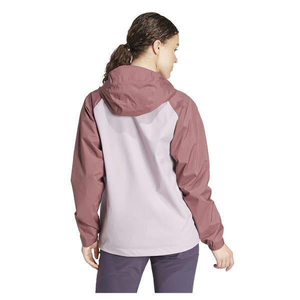 Adidas Terrex Multi 2l Rain.rdy Jacka Rosa XS Kvinna