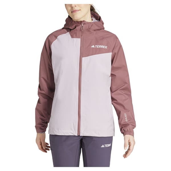 Adidas Terrex Multi 2l Rain.rdy Jacka Rosa XS Kvinna