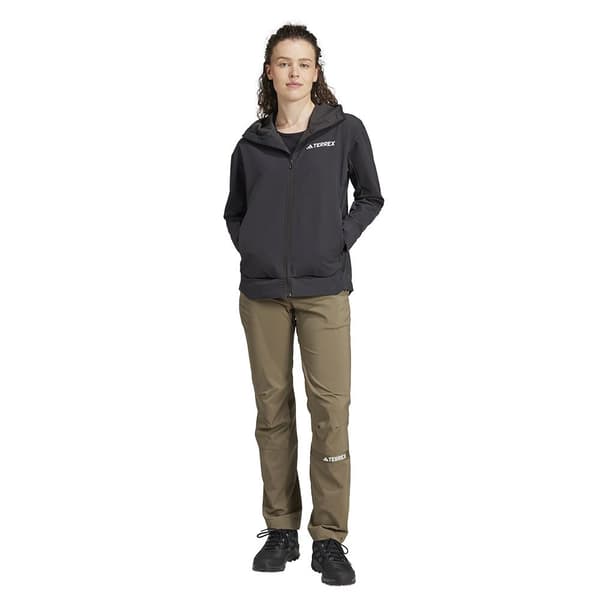 Adidas Terrex Multi Softshell Takki Musta XS Nainen
