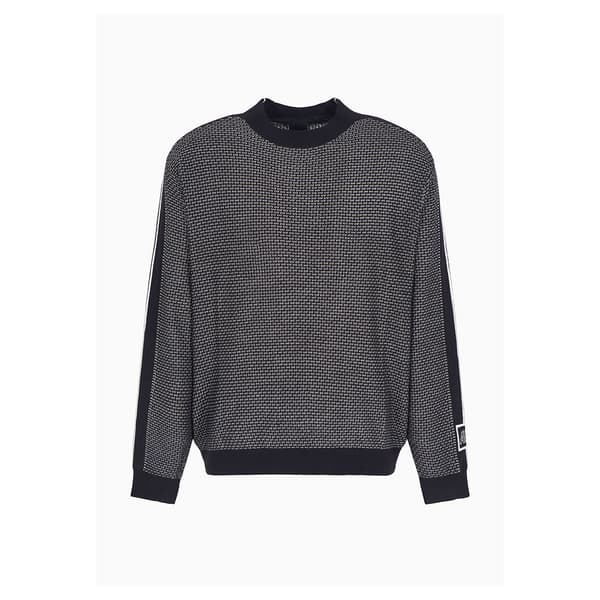 Armani Exchange 6dzm2x_zm4mz Villapaita Harmaa 2XL Mies