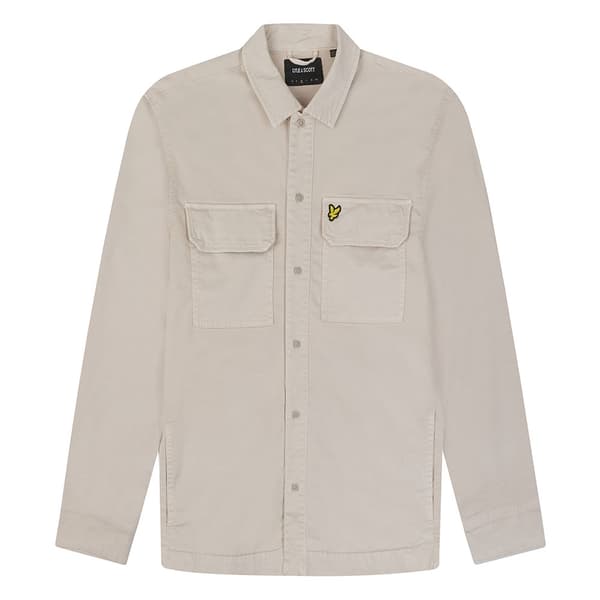 Lyle & Scott Garment Dyed övertröja Beige XL Man