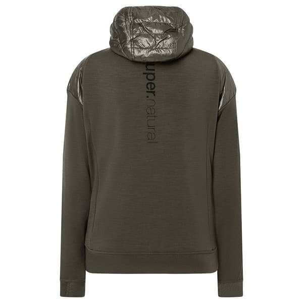 Super.natural Warm Up Aloof Jakke Brun M Kvinde