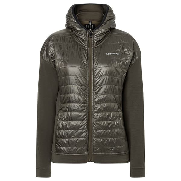 Super.natural Warm Up Aloof Jakke Brun M Kvinde