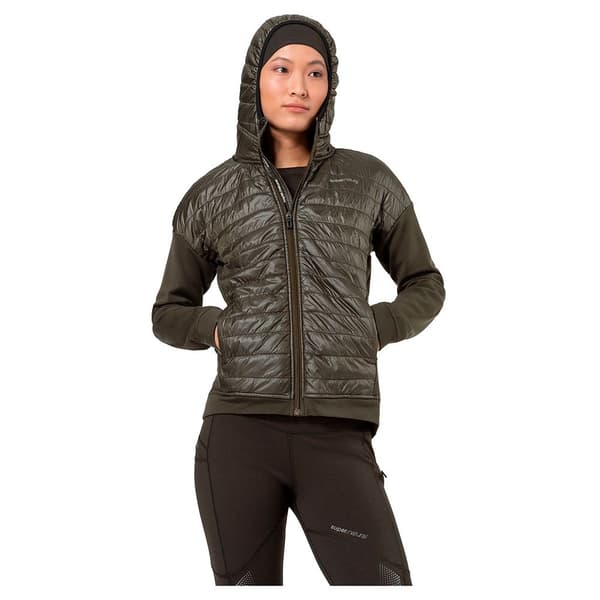 Super.natural Warm Up Aloof Jakke Brun M Kvinde