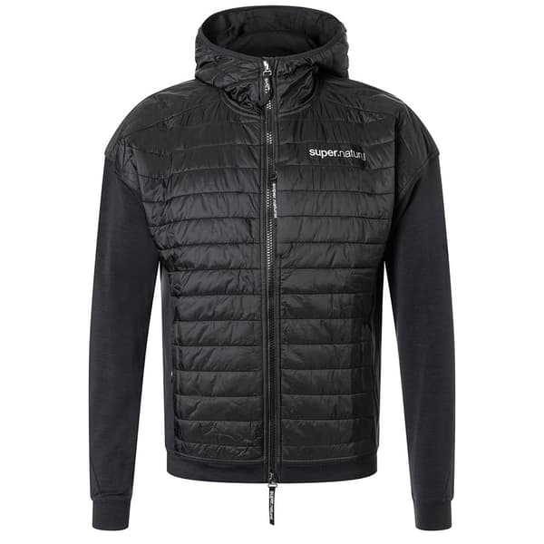 Super.natural Warm Up Aloof Jakke Sort S Mand