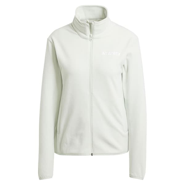 Adidas Multi Essentials Vetoketjullinen Fleecetakki Vihreä XS Nainen