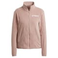 Miniatyrbillede 3 af 6: Adidas Multi Essentials Fleecejakke Med Fuld Lynlås Rosa M Kvinde
