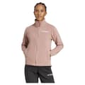 Miniatyrbillede 1 af 6: Adidas Multi Essentials Fleecejakke Med Fuld Lynlås Rosa M Kvinde