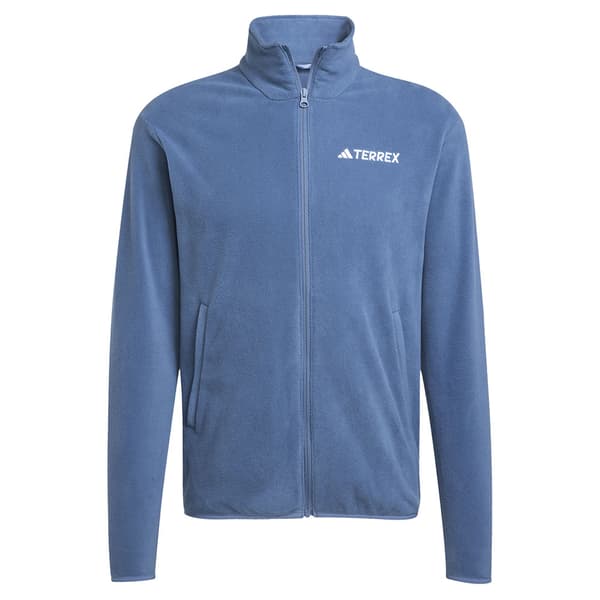 Adidas Multi Essentials Fleecejacka Med Dragkedja Blå XL Man