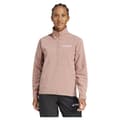 Pikkukuva 1 / 5: Adidas Multi Essentials Puolivetoketjullinen Fleecetakki Beige XS Nainen