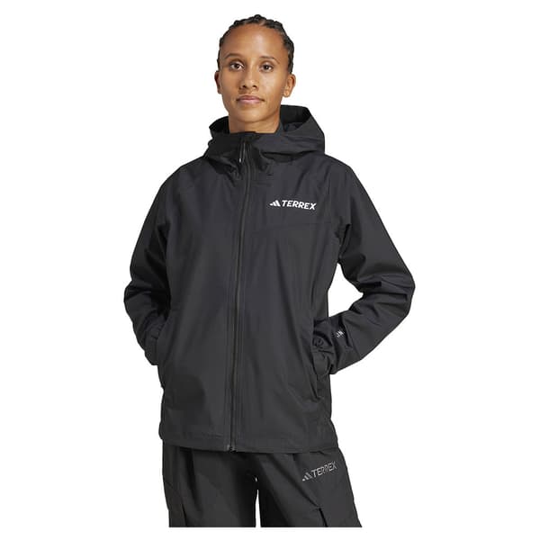 Adidas Terrex Multi 2l Rain.rdy Jacka Svart M Kvinna