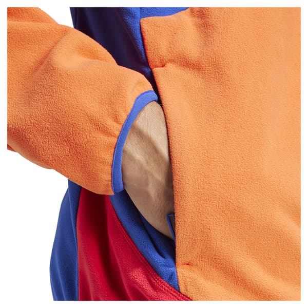 Adidas Terrex Multi Climawarm Puolivetoketjullinen Fleecetakki Oranssi,Sininen XL Mies