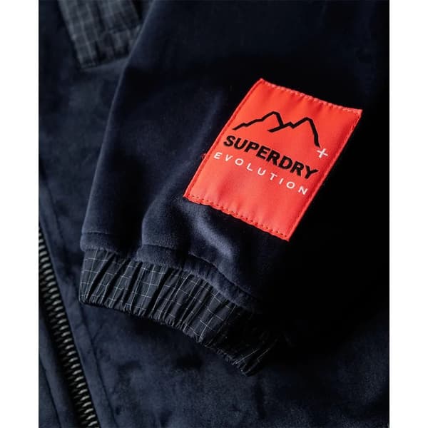 Superdry Hybrid Trekker Jacka Blå XS Kvinna