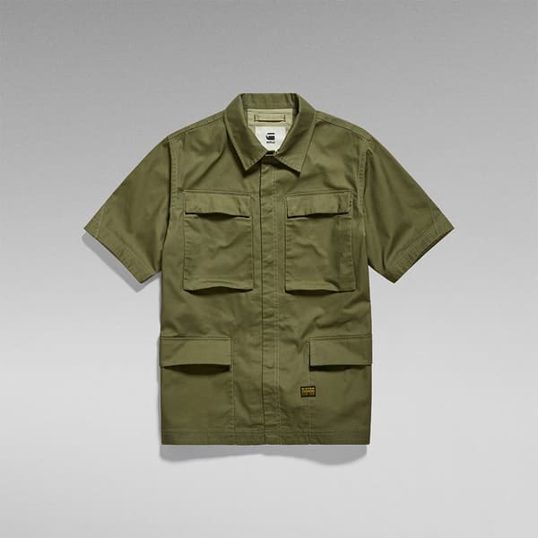 G-star R-3n Slim Fit Päällyspaita Vihreä S Mies