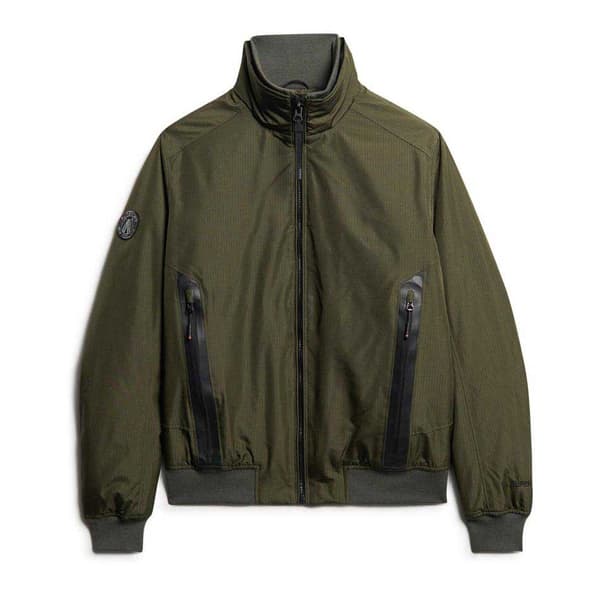 Superdry City Harrington Jacka Grönt XL Man