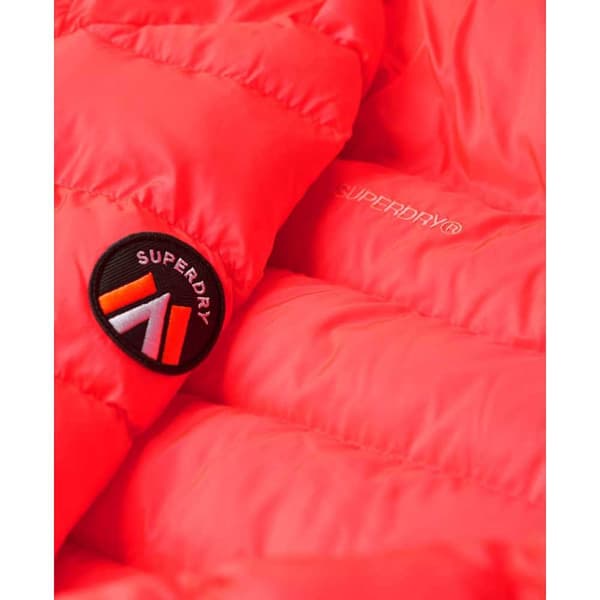 Superdry Fuji Quilt Padded Jacka Rosa XS Kvinna