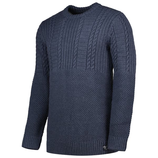 Superdry Jacob Cable Tröja Blå L Man