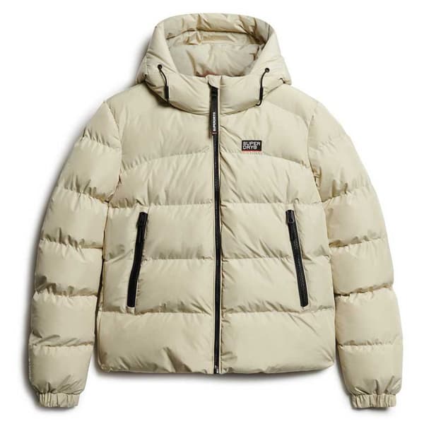 Superdry Sports Takki Beige L Nainen